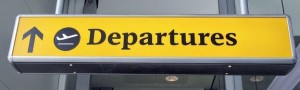 Heathrow departures